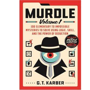 Murdle Volume 1 Puzzle Book New